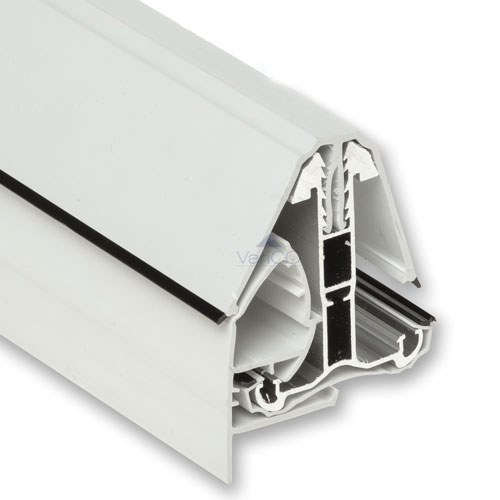 Self Support Edge Glazing Bars White